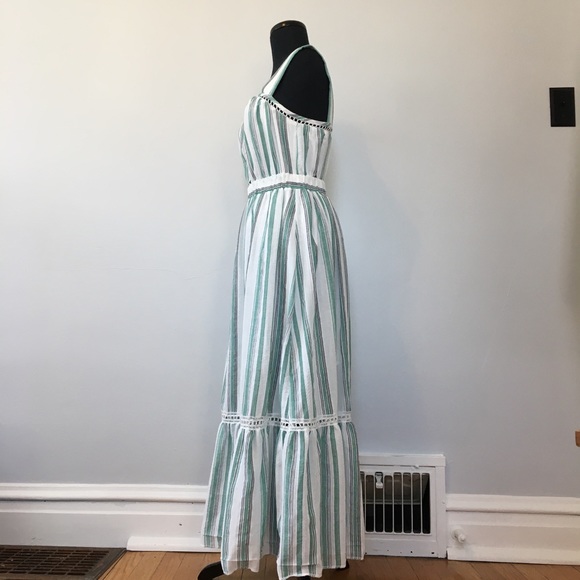 Cameron White Stripe Maxi Dress - Eva Mendes Collection for New York & Co, XS - Picture 5 of 13